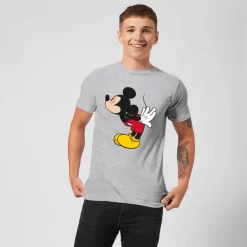 T-Shirt Homme Bisou Mickey Mouse (Disney) - Gris -Disney 11667702 1454619036465805