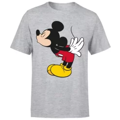 T-Shirt Homme Bisou Mickey Mouse (Disney) - Gris -Disney 11667702 1534619041314978