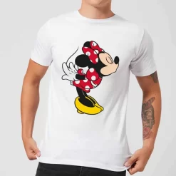 T-Shirt Homme Minnie Mouse Bisou (Disney) - Blanc