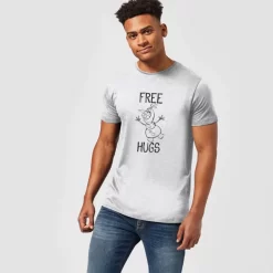 Disney T-Shirt Homme La Reine Des Neiges - Olaf Free Hugs - Gris 7 Disney T-Shirt Homme La Reine Des Neiges - Olaf Free Hugs - Gris -Disney 11795757 2394619603750490