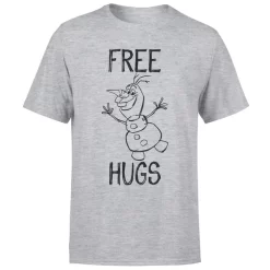 Disney T-Shirt Homme La Reine Des Neiges - Olaf Free Hugs - Gris 9 Disney T-Shirt Homme La Reine Des Neiges - Olaf Free Hugs - Gris -Disney 11795757 8544619603887479