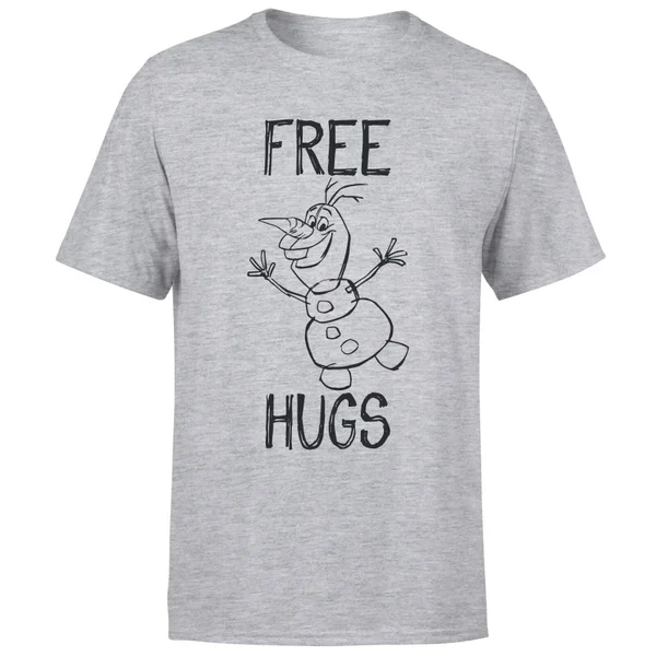 Disney T-Shirt Homme La Reine Des Neiges - Olaf Free Hugs - Gris 5 Disney T-Shirt Homme La Reine Des Neiges - Olaf Free Hugs - Gris â Image 5