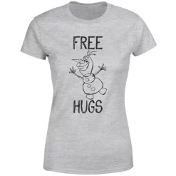 Disney T-Shirt Femme La Reine Des Neiges - Olaf Free Hugs - Gris 9 Disney T-Shirt Femme La Reine Des Neiges - Olaf Free Hugs - Gris -Disney 11795919 8274624539731637