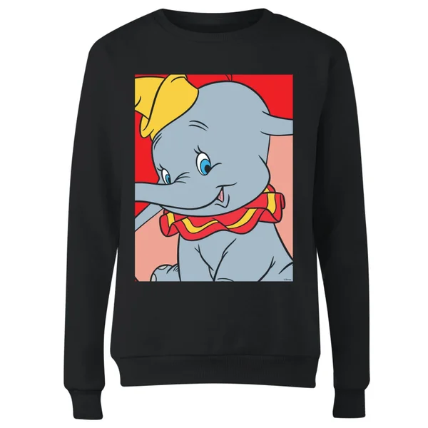 Sweat Femme Portrait Dumbo Disney - Noir 4 Sweat Femme Portrait Dumbo Disney - Noir â Image 4
