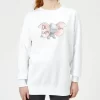 Sweat Femme Happy Day Dumbo Disney - Blanc