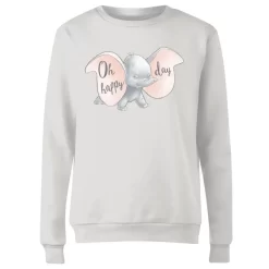 Sweat Femme Happy Day Dumbo Disney - Blanc 7 Sweat Femme Happy Day Dumbo Disney - Blanc -Disney 11853160 3984626309024390