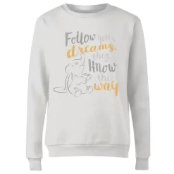 Sweat Femme Follow Your Dreams Dumbo Disney - Blanc 7 Sweat Femme Follow Your Dreams Dumbo Disney - Blanc -Disney 11853196 2094626310919232