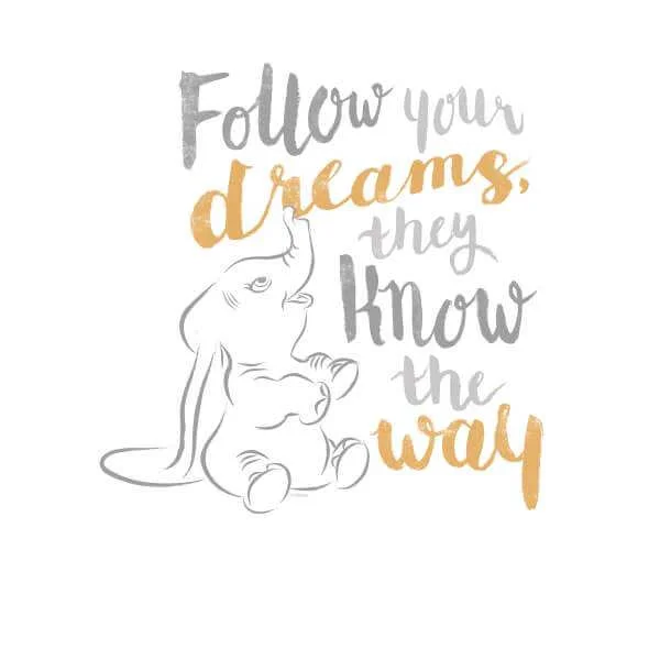 Sweat Femme Follow Your Dreams Dumbo Disney - Blanc 2 Sweat Femme Follow Your Dreams Dumbo Disney - Blanc â Image 2
