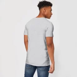 Disney Donald Duck Love Heart Men's T-Shirt - Grey -Disney 12038731 5804648639506684