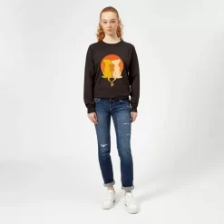 Disney Lion King We Are One Women's Sweatshirt - Black -Disney 12038890 1474648643088126