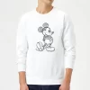 Disney Mickey Mouse Sketch Sweatshirt - White