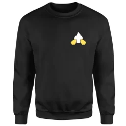 Disney Donald Duck Backside Sweatshirt - Black -Disney 12057460 9074658976011154