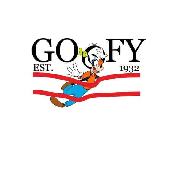 Disney Goofy By Nature Men's T-Shirt - White 2 Disney Goofy By Nature Men's T-Shirt - White – Image 2