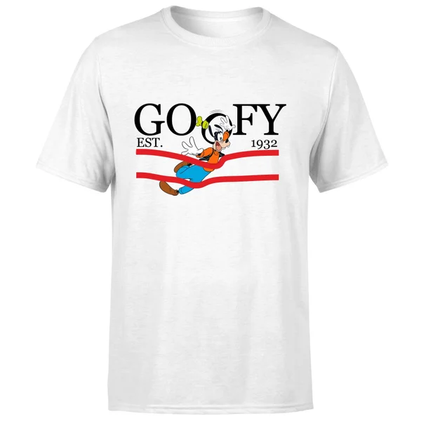 Disney Goofy By Nature Men's T-Shirt - White 5 Disney Goofy By Nature Men's T-Shirt - White – Image 5