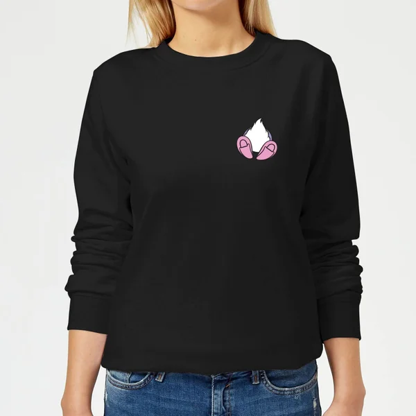Disney Daisy Duck Backside Women's Sweatshirt - Black 1 Disney Daisy Duck Backside Women's Sweatshirt - Black