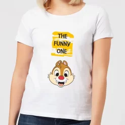Disney Chip 'N' Dale The Funny One Women's T-Shirt - White