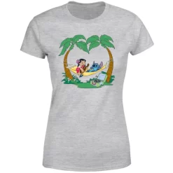 Disney Lilo And Stitch Play Some Music Women's T-Shirt - Grey 9 Disney Lilo And Stitch Play Some Music Women's T-Shirt - Grey -Disney 12058984 5844659009235641