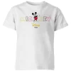 Disney Mickey Mouse Disney Wording Kids' T-Shirt - White