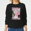 Disney Aristocats Simply Purrfect Women's Sweatshirt - Black