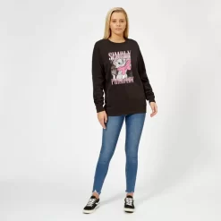 Disney Aristocats Simply Purrfect Women's Sweatshirt - Black -Disney 12222825 2704689840447873