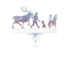 Disney Frozen 2 Believe In The Journey Women's Sweatshirt - White -Disney 12320457 1024713184207803