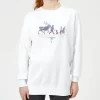 Disney Frozen 2 Believe In The Journey Women's Sweatshirt - White