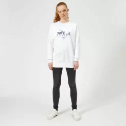 Disney Frozen 2 Believe In The Journey Women's Sweatshirt - White -Disney 12320457 9994713184237173