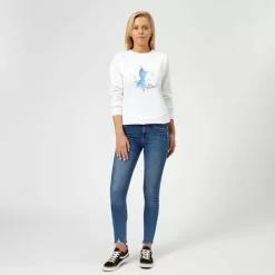 Disney Frozen 2 Ice Breaker Women's Sweatshirt - White 6 Disney Frozen 2 Ice Breaker Women's Sweatshirt - White -Disney 12320517 6454713187551711