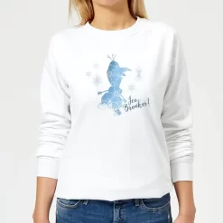 Disney Frozen 2 Ice Breaker Women's Sweatshirt - White
