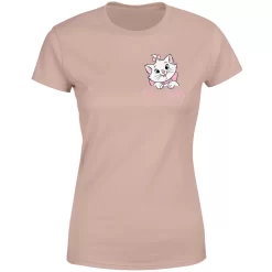 Disney Aristocats Marie I'm A Lady Women's T-Shirt - Dusty Pink