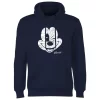Disney Mickey Mouse Worn Face Hoodie - Navy