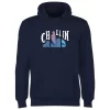 Disney Lilo And Stitch Chillin Hoodie - Navy