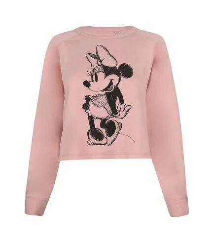 Disney - Sweat Court - Femme (Rose Pâle) - UTTV1074