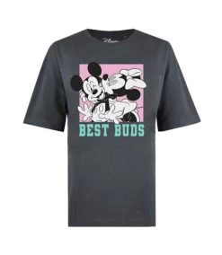 Disney - T-shirt BEST BUDS - Femme (Anthracite) - UTTV2166