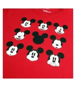 Disney - T-shirt - Femme (Rouge) - UTTV1511 -Disney 263A45A8C1695FBBD82D43C459EE48065AAC233498AA400B24C1B9DB7D3C93D9