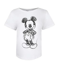 Disney - T-shirt - Femme (Blanc) - UTTV176