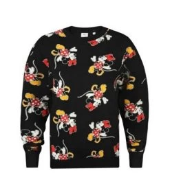 Disney - Sweat STRIDES - Femme (Noir) - UTTV1234