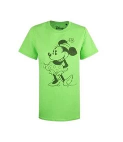Disney - T-shirt - Femme (Vert Fluo / Noir) - UTTV1410