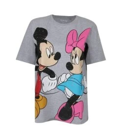 Disney - T-shirt - Femme (Gris Chiné) - UTTV679