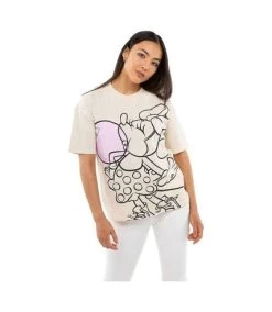 Disney - T-shirt - Femme (Beige) - UTTV1184 -Disney 60116D1D94C8A090D1590441361986166DB049F7F1968464D8E52D438F662F3A
