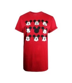 Disney - T-shirt - Femme (Rouge) - UTTV1511