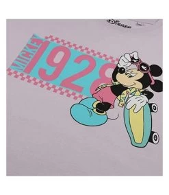 Disney - T-shirt - Femme (Lavande / Bleu / Noir) - UTTV388 -Disney 6F32CDEA8C171474E4FF6B042B0688B302B286EAAC70DC34FF6595A1D6B0C3B8