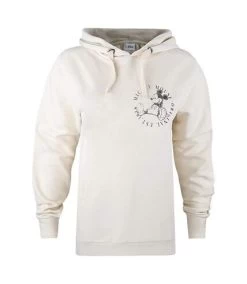 Disney - Sweat à Capuche ORIGINAL - Femme (Blanc Cassé) - UTTV1346