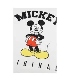 Disney - Sweat HELLO - Femme (Gris Clair / Noir / Rouge) - UTTV401 -Disney 74E03DD4CB2B1FEB71321E8FFE872B611B9B1742375C06E338C4101186C6ACB3