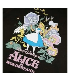 Disney - Sweat ALICE IN THE GARDEN - Femme (Noir) - UTTV593 -Disney 803C180A968106125D36F158F4B3E0D448595355E6EA92621C22618561A86B31