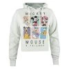 Disney - Sweat à Capuche 90'S FRIENDS - Femme (Vert De Gris) - UTTV1226