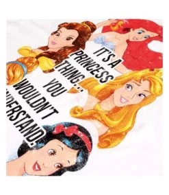 Disney Princess - Débardeur A PRINCESS THING - Femme (Blanc) - UTTV105 -Disney 89DD97612DD2E12D566D99D5F8C76BD7017037785FA104B7FAB1867A44234AEE