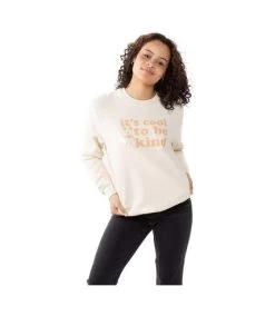 Disney - Sweat ITS COOL TO BE KIND - Femme (Gris Clair) - UTTV559 -Disney 93DB144BEE5A260BFD4A7D5E1BF09E27AF49714DA3AA4E9ED42D086BF13B3164