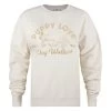 Disney - Sweat PUPPY LOVE - Femme (Gris Clair) - UTTV810