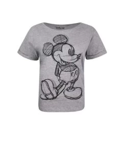 Disney - T-shirt - Femme (Gris Chiné) - UTTV1658